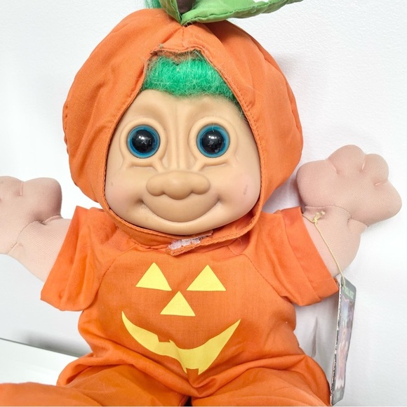NWT Vintage PUNKIN TROLL Doll - Picture 3 of 11
